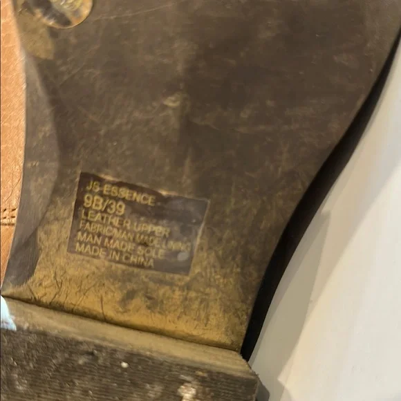 Jessica Simpson Brown Leather Knee-High Boots - Picture 10 of 11